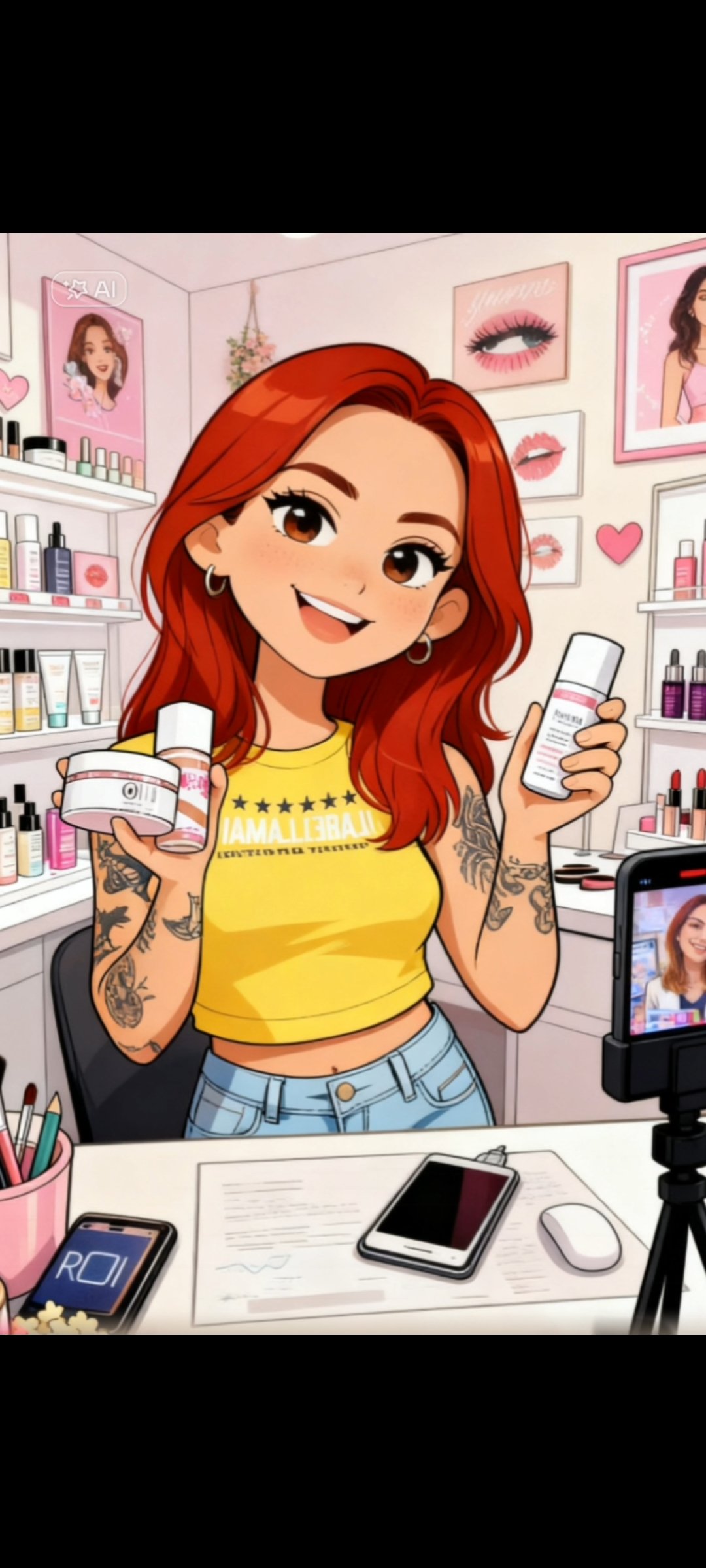 Para a mulher de mil versões (e um só coração) 🌹✨